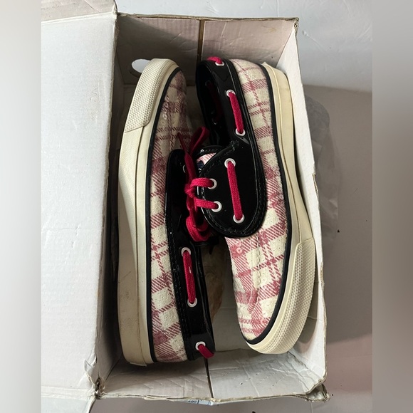 Sperry Top-Sider Women’s Plaid Sequined Boat Shoes Size 8 - Picture 6 of 14